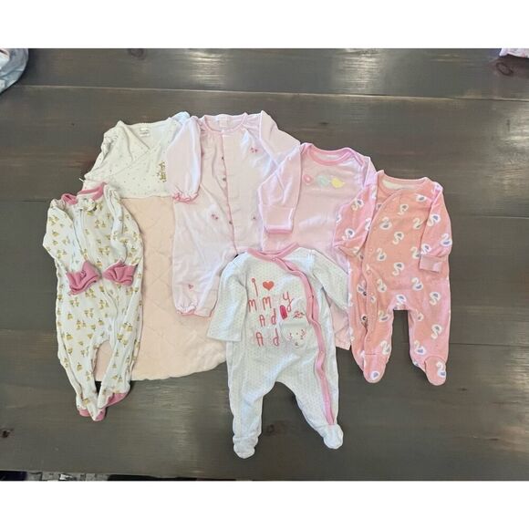 Baby Clothes Rompers+Bodysuits Multicolor 100% Soft Cotton zipper Comfort - Picture 1 of 2